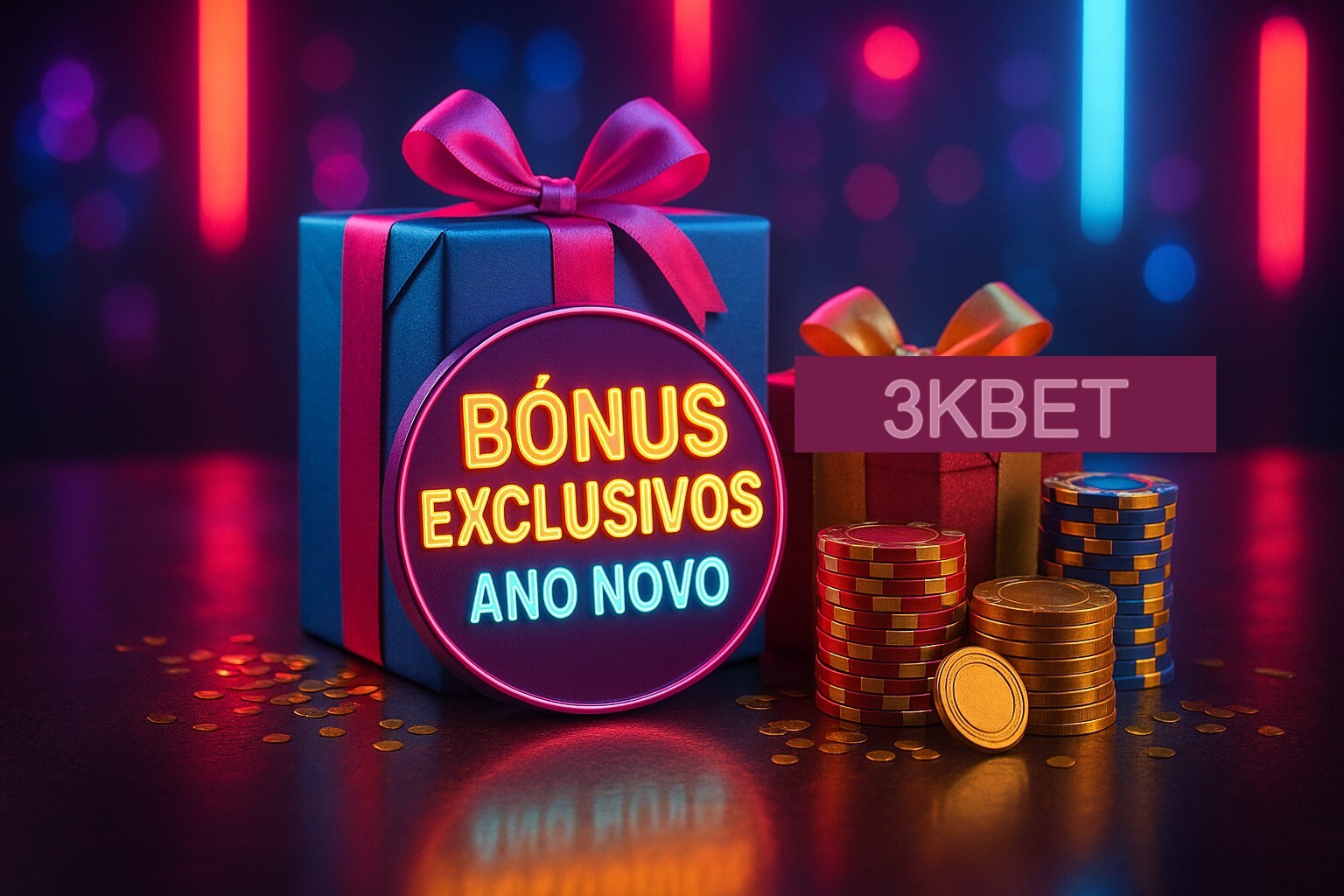 Promoções de Ano Novo no 3KBET